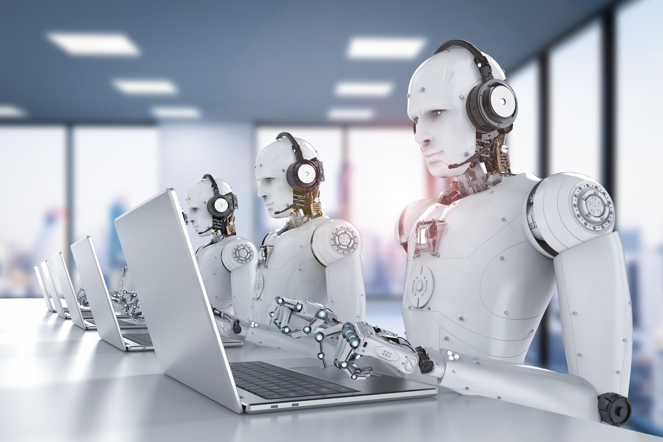 robots call center CustomerContactMindXchange