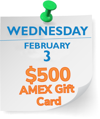 WEDNESDAY WEDNESDAY Feb 2