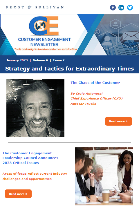 Customer Engagement Newsletter