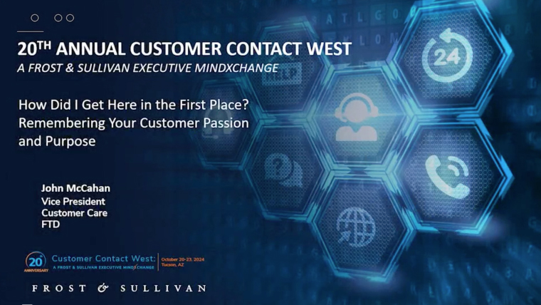 HEADLINER VIDEO – How Did I Get Here in the First Place? Remembering Your Customer Passion and Purpose